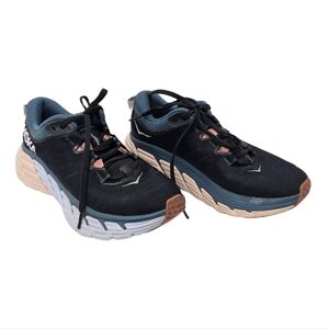 HOKA One One Gaviota 3 Sneakers in Ombre Blue and Rosette